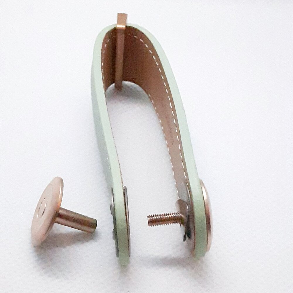 2026 Fall Color ...  2 HOSTS PICKED Mint green leather key holder - Picture 7 of 13